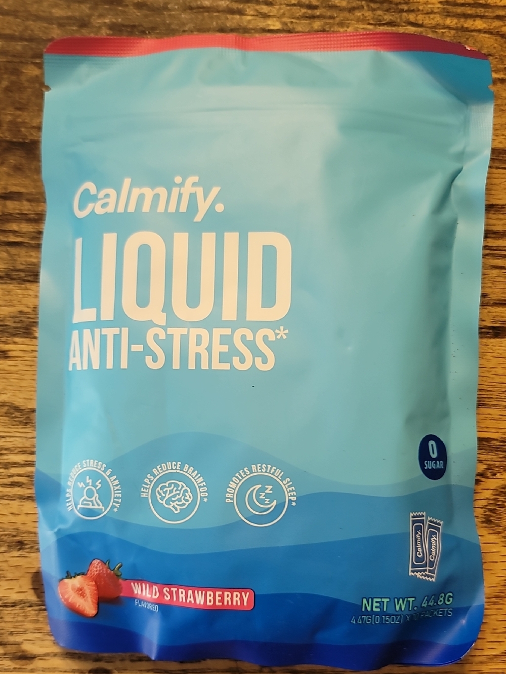 Liquid Anti-Stress Wild Strawberry - Blue